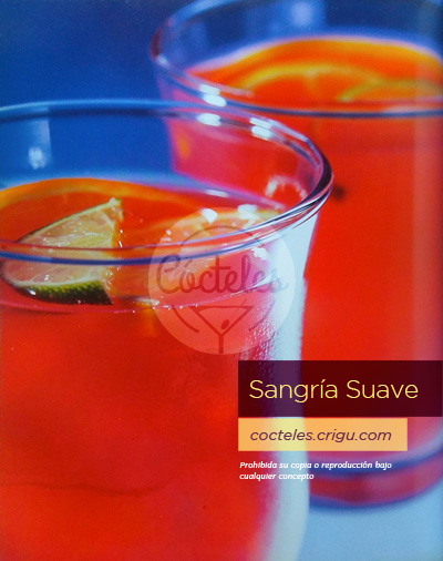 Sangría Suave - Cóctel sin alcohol