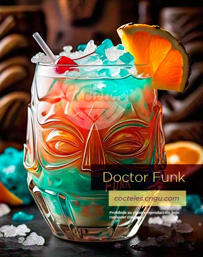Cóctel Doctor Funk - Cócteles tiki
