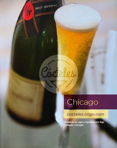 Chicago – Cóctel efervescente con Champán Chicago - Cóctel efervescente con Champán