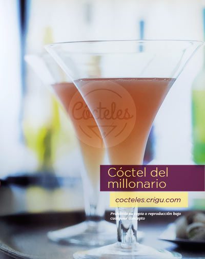 Cóctel del Millonario – Whisky bourbon Cóctel del Millonario - Whisky bourbon