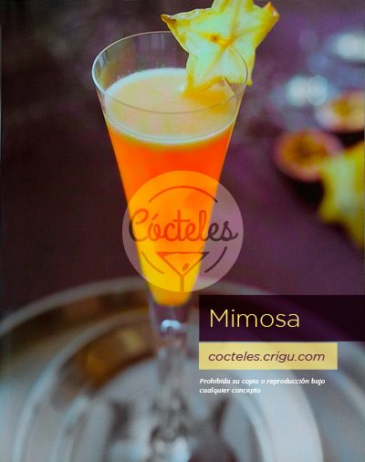 Mimosa – Cóctel efervescente con Champán Mimosa - Cóctel efervescente con Champán